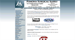 Desktop Screenshot of pomonasurgicalsupply.com